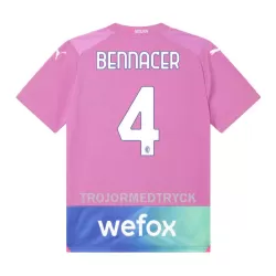 AC Milan Bennacer 4 Fotbollströja Barn Tredje 2023/24