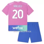 AC Milan Kalulu 20 Fotbollströja Barn Tredje 2023/24