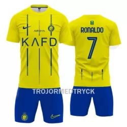 AL NASSR Ronaldo 7 Fotbollströja Barn Hemma 2023/24 AL NASSR Ronaldo 7 Fotbollströja Barn Hemma 2023/24