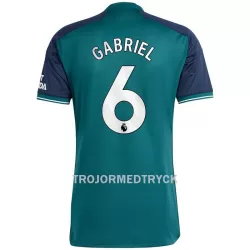 Arsenal Gabriel 6 Fotbollströja Tredje 2023/24
