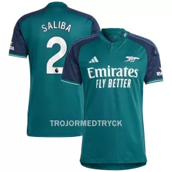 Arsenal Saliba 2 Fotbollströja Tredje 2023/24 Arsenal Saliba 2 Fotbollströja Tredje 2023/24