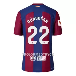 FC Barcelona Gündogan 22 Fotbollströja Hemma 2023/24 FC Barcelona Gündogan 22 Fotbollströja Hemma 2023/24