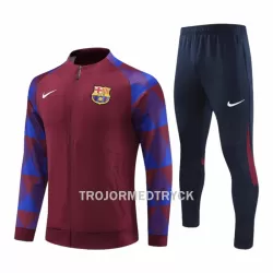 FC Barcelona Träningsjacka kostymer Quarter-Zip 2023/24 Röd FC Barcelona Träningsjacka kostymer Quarter-Zip 2023/24 Röd