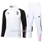 Juventus Träningsträningsoverall Quarter-Zip 2023/24 Vit