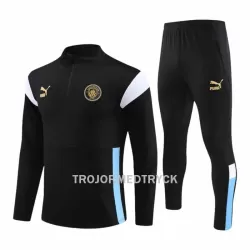 Manchester City Träningsträningsoverall Quarter-Zip 2023/24 Svart Manchester City Träningsträningsoverall Quarter-Zip 2023/24 Svart
