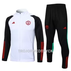 Manchester United Träningsjacka kostymer 2023/24 Vit Manchester United Träningsjacka kostymer 2023/24 Vit