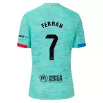 FC Barcelona Ferran 7 Fotbollströja Tredje 2023/24