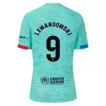FC Barcelona Lewandowski 9 Fotbollströja Tredje 2023/24