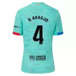 FC Barcelona R. Araujo 4 Fotbollströja Tredje 2023/24