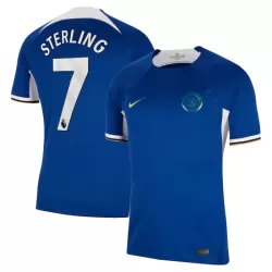 Chelsea Sterling 7 Fotbollströja Hemma 2023/24 Chelsea Sterling 7 Fotbollströja Hemma 2023/24