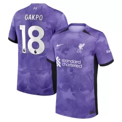 Liverpool Gakpo 18 Fotbollströja Tredje 2023/24 Liverpool Gakpo 18 Fotbollströja Tredje 2023/24