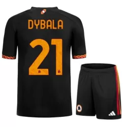 AS Roma Dybala 21 Fotbollströja Barn Tredje 2023/24 AS Roma Dybala 21 Fotbollströja Barn Tredje 2023/24