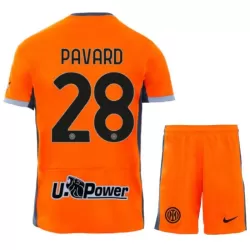 Inter Milan Pavard 28 Fotbollströja Barn Tredje 2023/24 Inter Milan Pavard 28 Fotbollströja Barn Tredje 2023/24