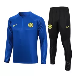 Inter Milan Träningströja Quarter-Zip 2023/24 Blå Inter Milan Träningströja Quarter-Zip 2023/24 Blå
