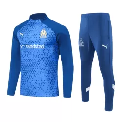 Olympique Marseille Träningströja Quarter-Zip 2023/24 Blå Olympique Marseille Träningströja Quarter-Zip 2023/24 Blå