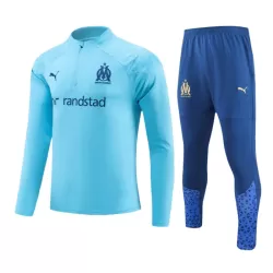 Olympique Marseille Träningströja Quarter-Zip 2023/24 Blå Olympique Marseille Träningströja Quarter-Zip 2023/24 Blå