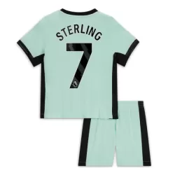 Chelsea Sterling 7 Fotbollströja Barn Tredje 2023/24 Chelsea Sterling 7 Fotbollströja Barn Tredje 2023/24