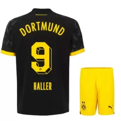 Borussia Dortmund Haller 9 Fotbollströja Barn Borta 2023/24 Borussia Dortmund Haller 9 Fotbollströja Barn Borta 2023/24