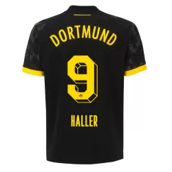 Borussia Dortmund Haller 9 Fotbollströja Borta 2023/24 Borussia Dortmund Haller 9 Fotbollströja Borta 2023/24