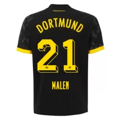 Borussia Dortmund Malen 21 Fotbollströja Borta 2023/24 Borussia Dortmund Malen 21 Fotbollströja Borta 2023/24