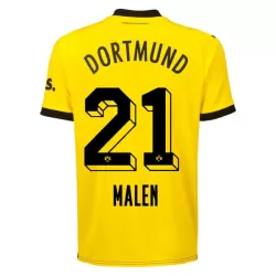 Borussia Dortmund Malen 21 Fotbollströja Hemma 2023/24 Borussia Dortmund Malen 21 Fotbollströja Hemma 2023/24