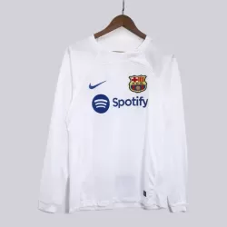 FC Barcelona Fotbollströja Borta 2023/24 Långärmad FC Barcelona Fotbollströja Borta 2023/24 Långärmad