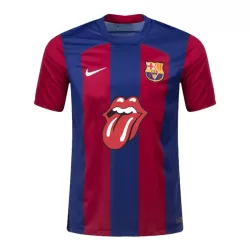 FC Barcelona x Rolling Stones Fotbollströja Hemma 2023/24 - Speciell FC Barcelona x Rolling Stones Fotbollströja Hemma 2023/24 - Speciell