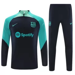 Barcelona Träningströjasats Quarter-Zip Barn 2023/24 Svart Barcelona Träningströjasats Quarter-Zip Barn 2023/24 Svart
