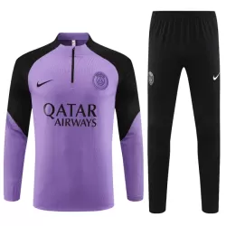 Paris Saint-Germain Träningströjasats Quarter-Zip Barn 2023/24 Lila Paris Saint-Germain Träningströjasats Quarter-Zip Barn 2023/24 Lila