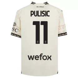 AC Milan Christian Pulisic 11 Fotbollströja Fjärde 2023/24 Vit AC Milan Christian Pulisic 11 Fotbollströja Fjärde 2023/24 Vit