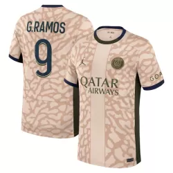 Paris Saint-Germain Goncalo Ramos 9 Fotbollströja Fjärde Jordan 2023/24 Paris Saint-Germain Goncalo Ramos 9 Fotbollströja Fjärde Jordan 2023/24