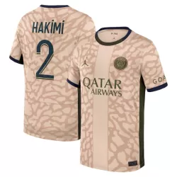 Paris Saint-Germain Hakimi 2 Fotbollströja Fjärde Jordan 2023/24 Paris Saint-Germain Hakimi 2 Fotbollströja Fjärde Jordan 2023/24