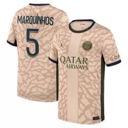 Paris Saint-Germain Lucas Marquinhos 5 Fotbollströja Fjärde Jordan 2023/24 Paris Saint-Germain Lucas Marquinhos 5 Fotbollströja Fjärde Jordan 2023/24