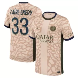 Paris Saint-Germain Zaire-Emery 33 Fotbollströja Fjärde Jordan 2023/24 Paris Saint-Germain Zaire-Emery 33 Fotbollströja Fjärde Jordan 2023/24