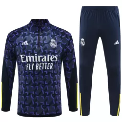 Real Madrid Träningströjasats Quarter-Zip Barn 2023/24 Navy Real Madrid Träningströjasats Quarter-Zip Barn 2023/24 Navy