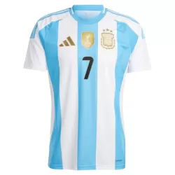 Argentina De Paul 7 Fotbollströja Hemma 2024