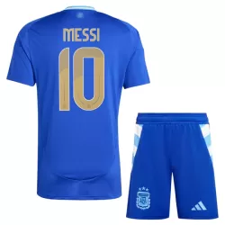 Argentina Messi 10 Fotbollströja Barn Borta 2024 Argentina Messi 10 Fotbollströja Barn Borta 2024