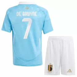 Belgien De Bruyne 7 Fotbollströja Barn Borta EM 2024 Belgien De Bruyne 7 Fotbollströja Barn Borta EM 2024