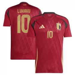 Belgien Lukaku 10 Fotbollströja Hemma EM 2024 Belgien Lukaku 10 Fotbollströja Hemma EM 2024
