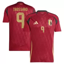 Belgien Trossard 9 Fotbollströja Hemma EM 2024 Belgien Trossard 9 Fotbollströja Hemma EM 2024