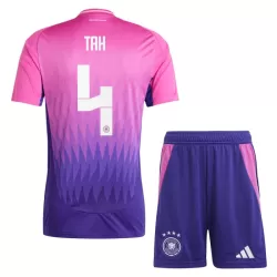 Tyskland Tah 4 Fotbollströja Barn Borta EM 2024 Tyskland Tah 4 Fotbollströja Barn Borta EM 2024