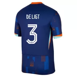 Holland De Ligt 3 Fotbollströja Borta EM 2024 Holland De Ligt 3 Fotbollströja Borta EM 2024