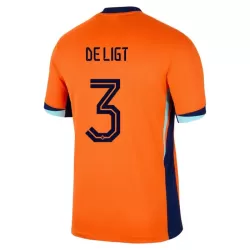 Holland De Ligt 3 Fotbollströja Hemma EM 2024 Holland De Ligt 3 Fotbollströja Hemma EM 2024