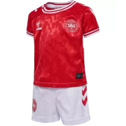 Danmark Fotbollströja Barn Hemma EM 2024 Danmark Fotbollströja Barn Hemma EM 2024