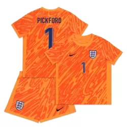 England Pickford 1 Målvakt Fotbollströja Barn EM 2024 Orange England Pickford 1 Målvakt Fotbollströja Barn EM 2024 Orange