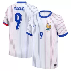 Frankrike Giroud 9 Fotbollströja Borta EM 2024 Frankrike Giroud 9 Fotbollströja Borta EM 2024