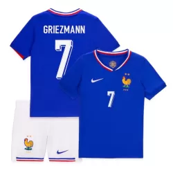 Frankrike Griezmann 7 Fotbollströja Barn Hemma EM 2024 Frankrike Griezmann 7 Fotbollströja Barn Hemma EM 2024