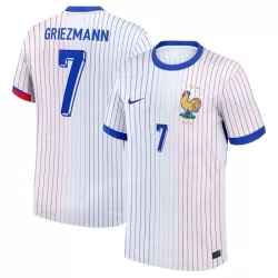 Frankrike Griezmann 7 Fotbollströja Borta EM 2024 Frankrike Griezmann 7 Fotbollströja Borta EM 2024