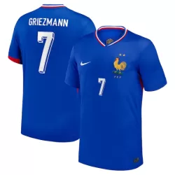 Frankrike Griezmann 7 Fotbollströja Hemma EM 2024 Frankrike Griezmann 7 Fotbollströja Hemma EM 2024