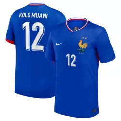 Frankrike Kolo Muani 12 Fotbollströja Hemma EM 2024 Frankrike Kolo Muani 12 Fotbollströja Hemma EM 2024